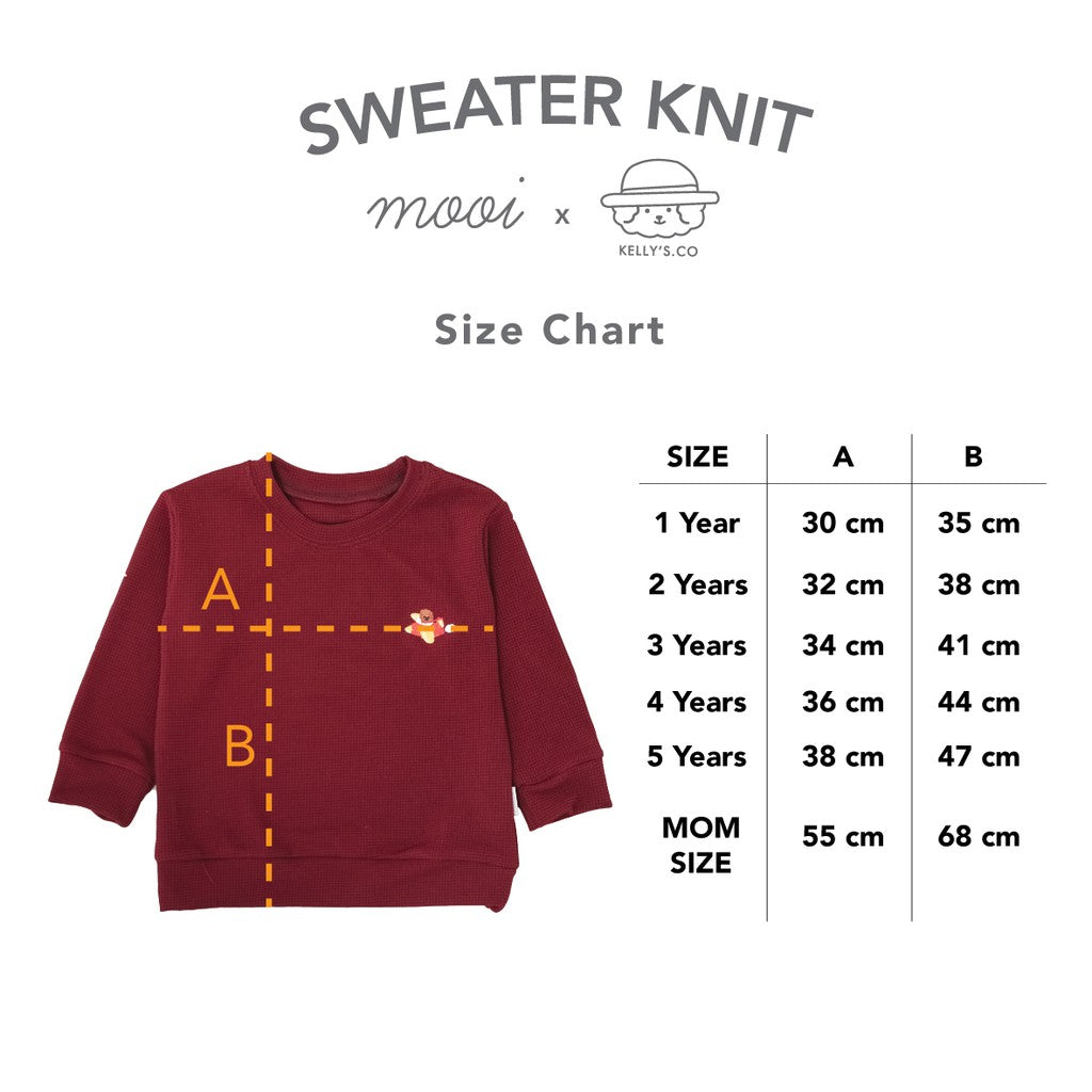 Mooi x Kellysco Sweater Anak (KIDS)