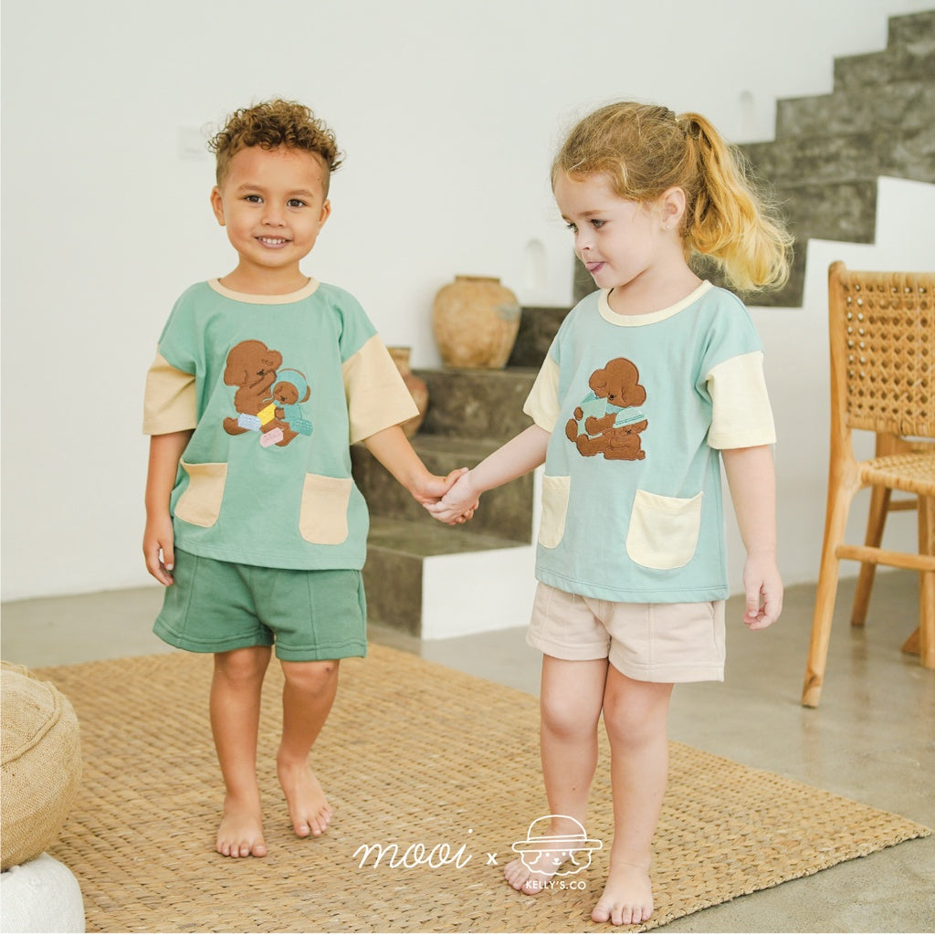 Mooi x Kellysco Twin Pocket Tee (KIDS)