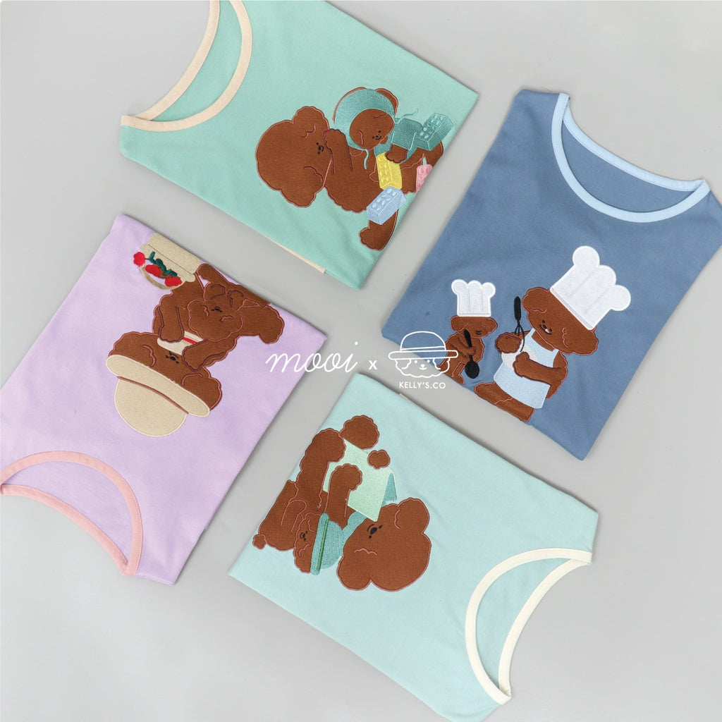 Mooi x Kellysco Twin Pocket Tee Dewasa (MOM)