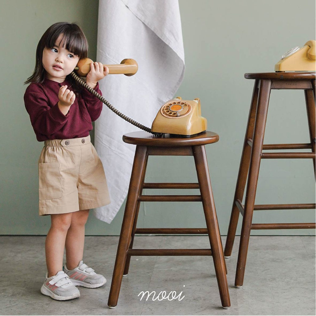 Mooi Celana Pendek Anak Perempuan Lulla Button Pants