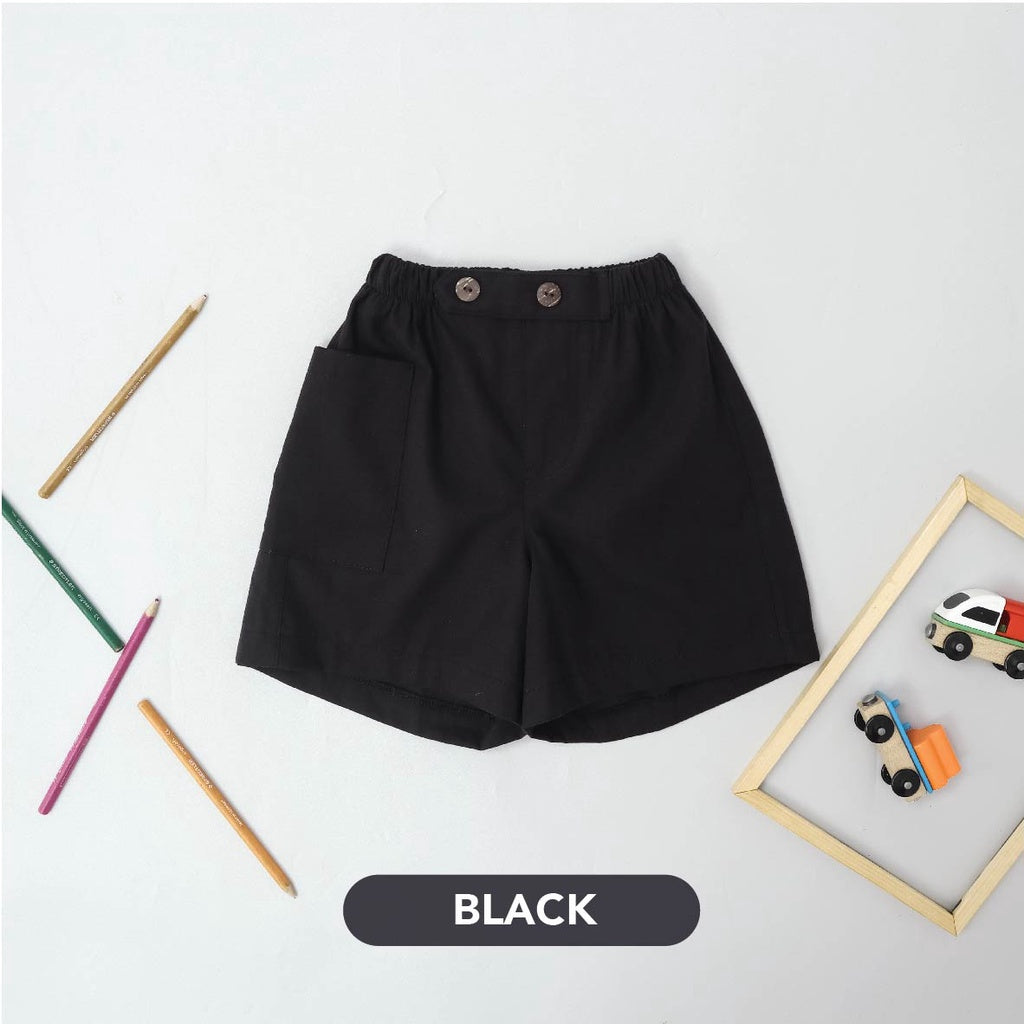 Mooi Celana Pendek Anak Perempuan Lulla Button Pants