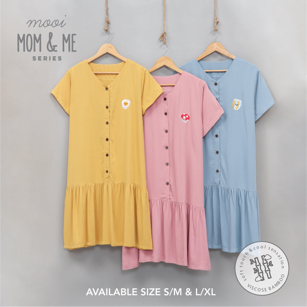 Mooi Daster Wanita Peplum Piyama Wanita Bamboo Viscose