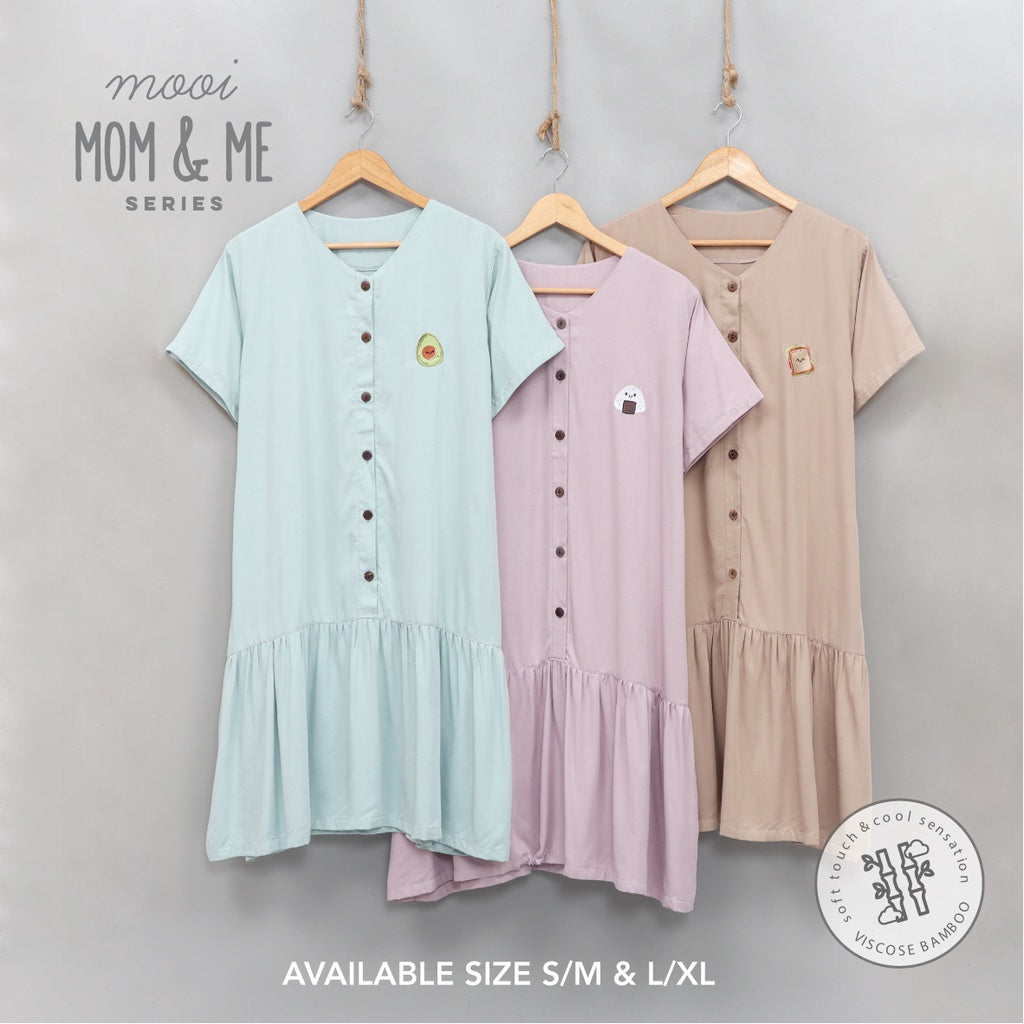 Mooi Daster Wanita Peplum Piyama Wanita Bamboo Viscose