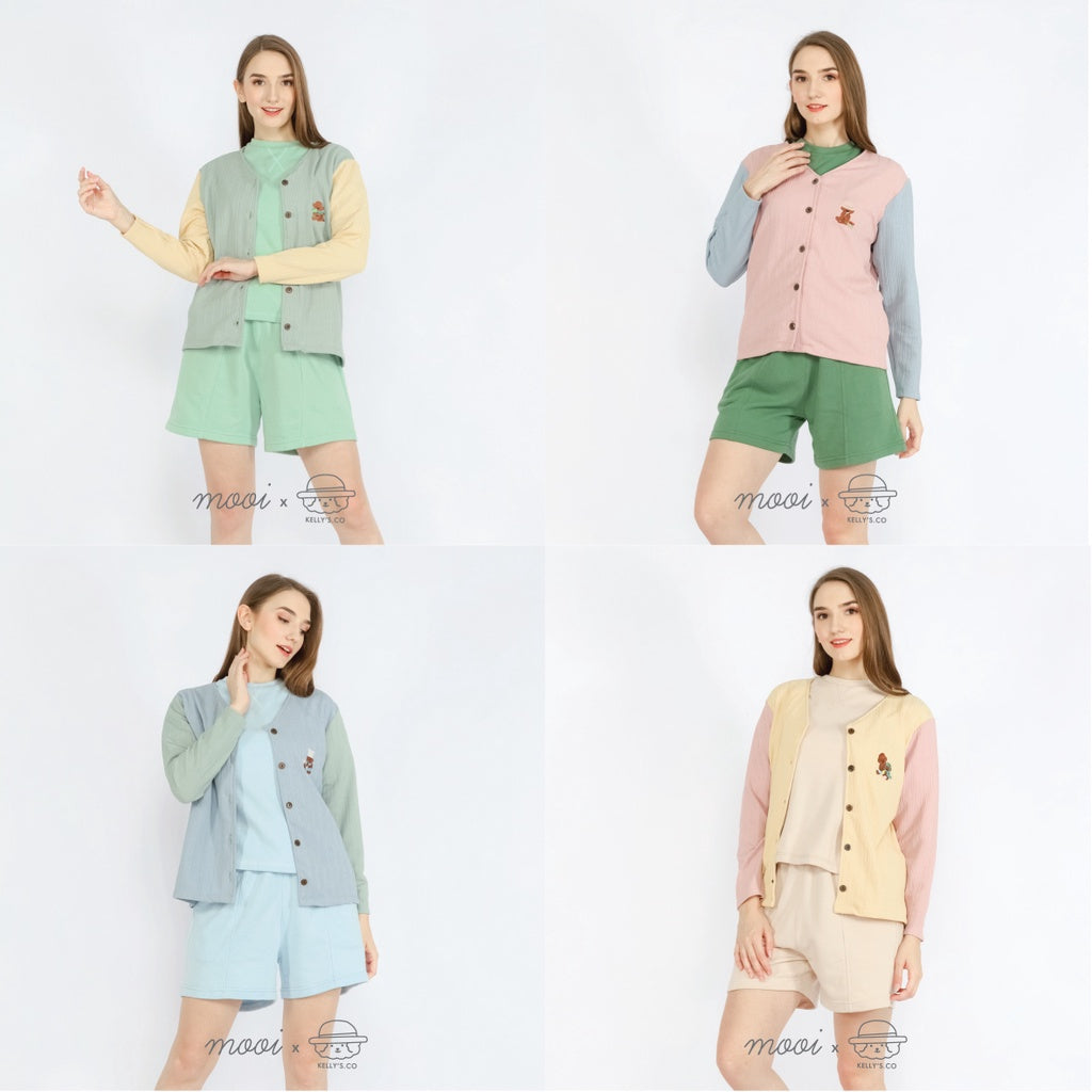Mooi x Kellysco Cardigan Knit (MOM)