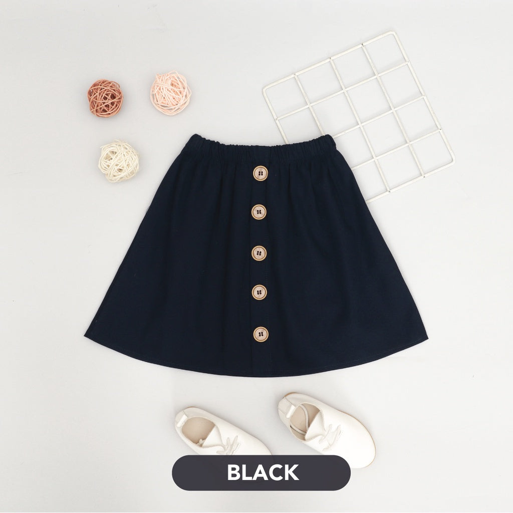 Mooi Rok Anak Perempuan Mikka Button Skirt