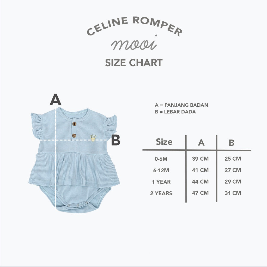 Mooi Jumper Bayi Celine Romper Baby