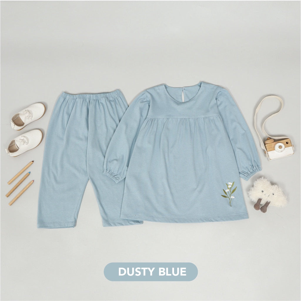 Mooi Setelan Anak Perempuan Zara Tunik Set