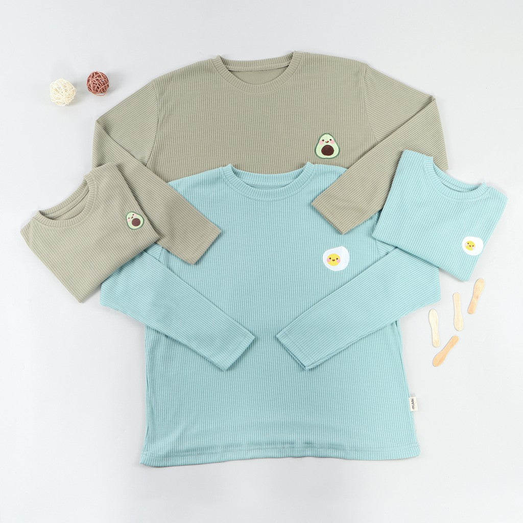 Mooi Sweater Rib Wanita Knit (MOM)