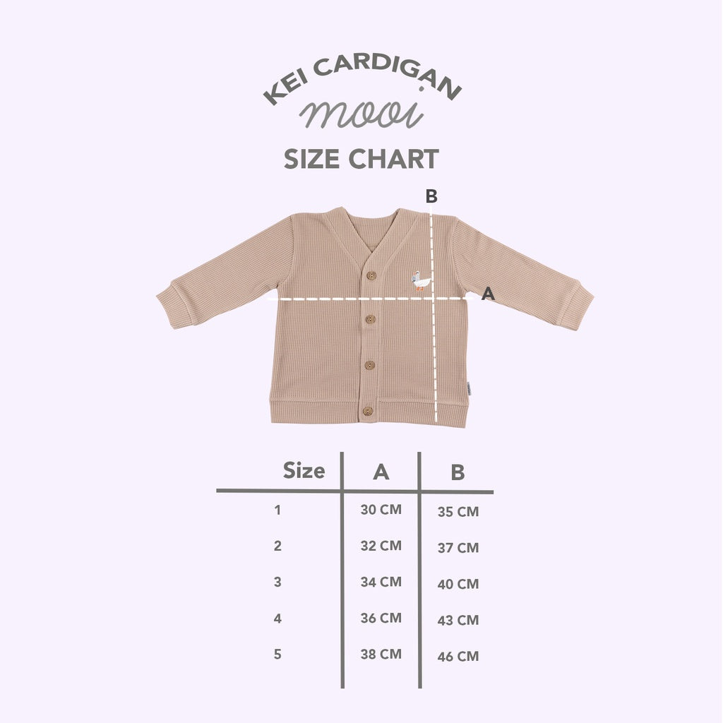 Mooi Cardigan Anak Kei Cardigan