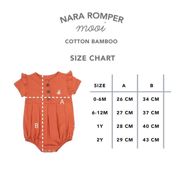 Mooi Jumper Bayi Nara Romper Baby