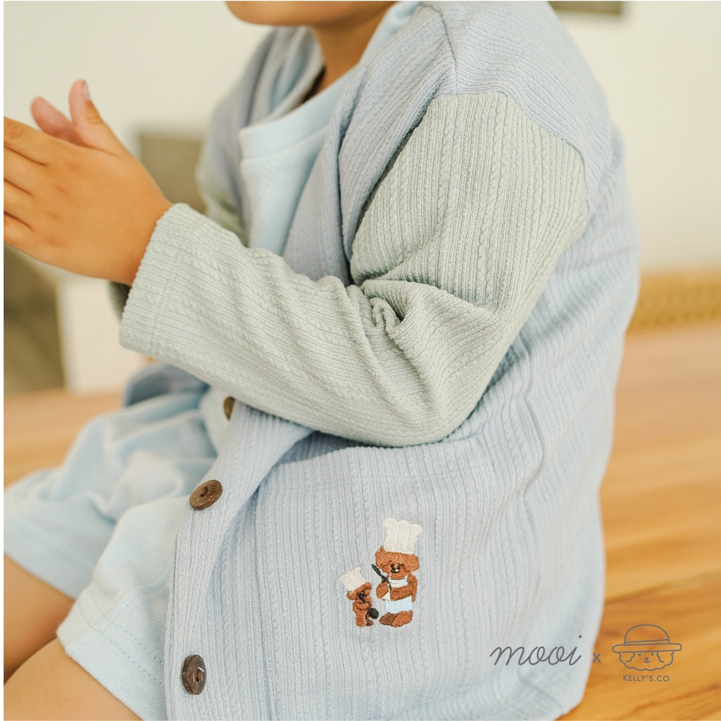 Mooi x Kellysco Cardigan Anak Unisex (KIDS)