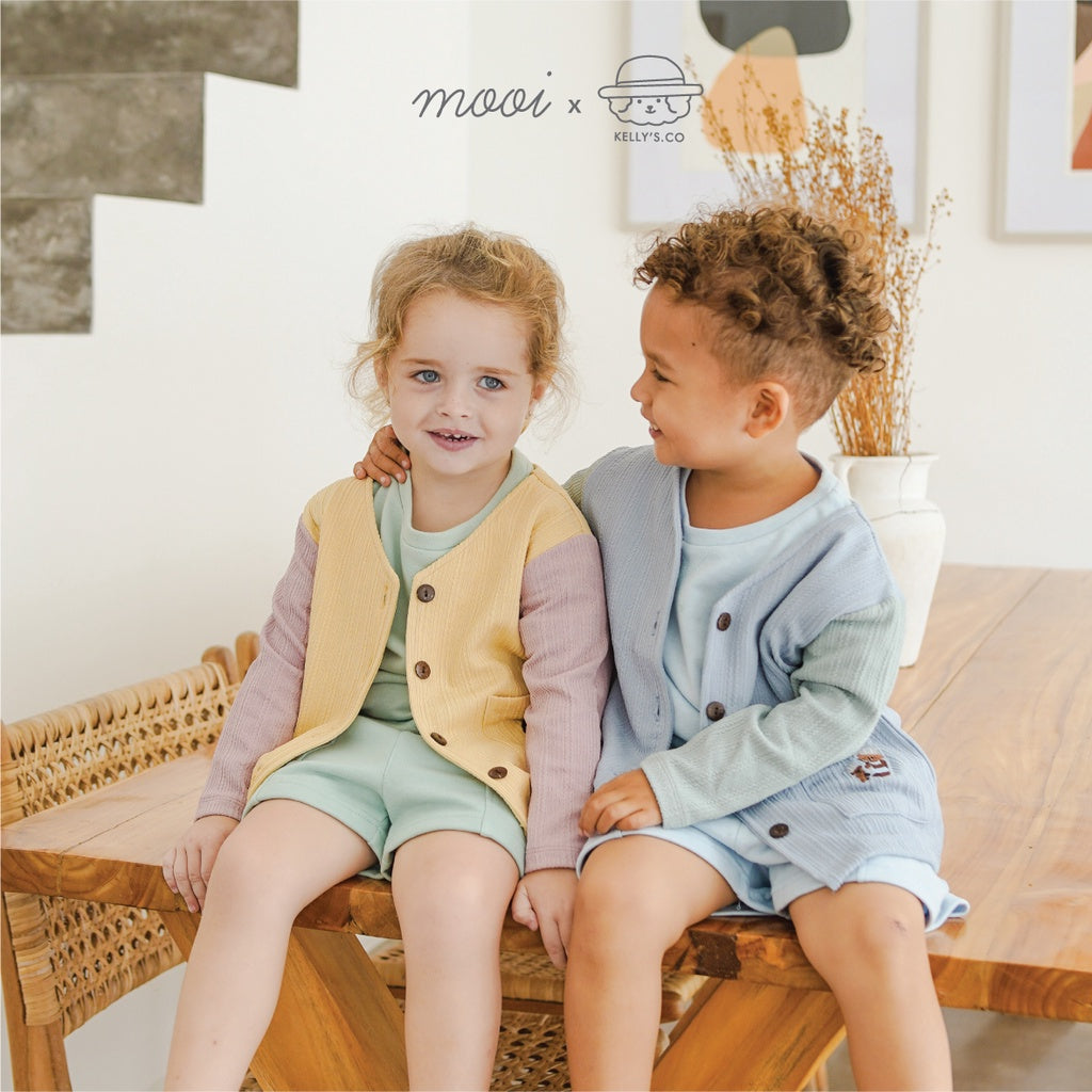 Mooi x Kellysco Cardigan Anak Unisex (KIDS)