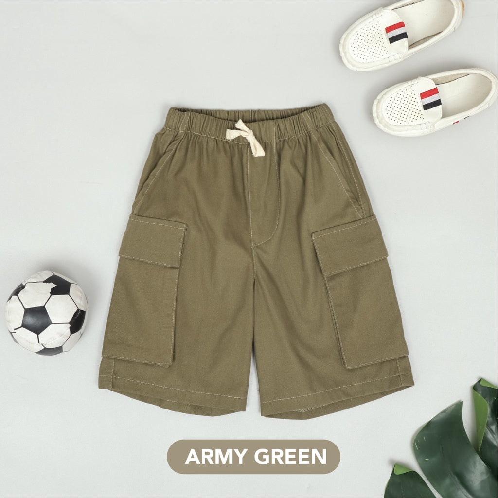 Mooi Celana Pendek Cargo Anak Short Cargo Pants