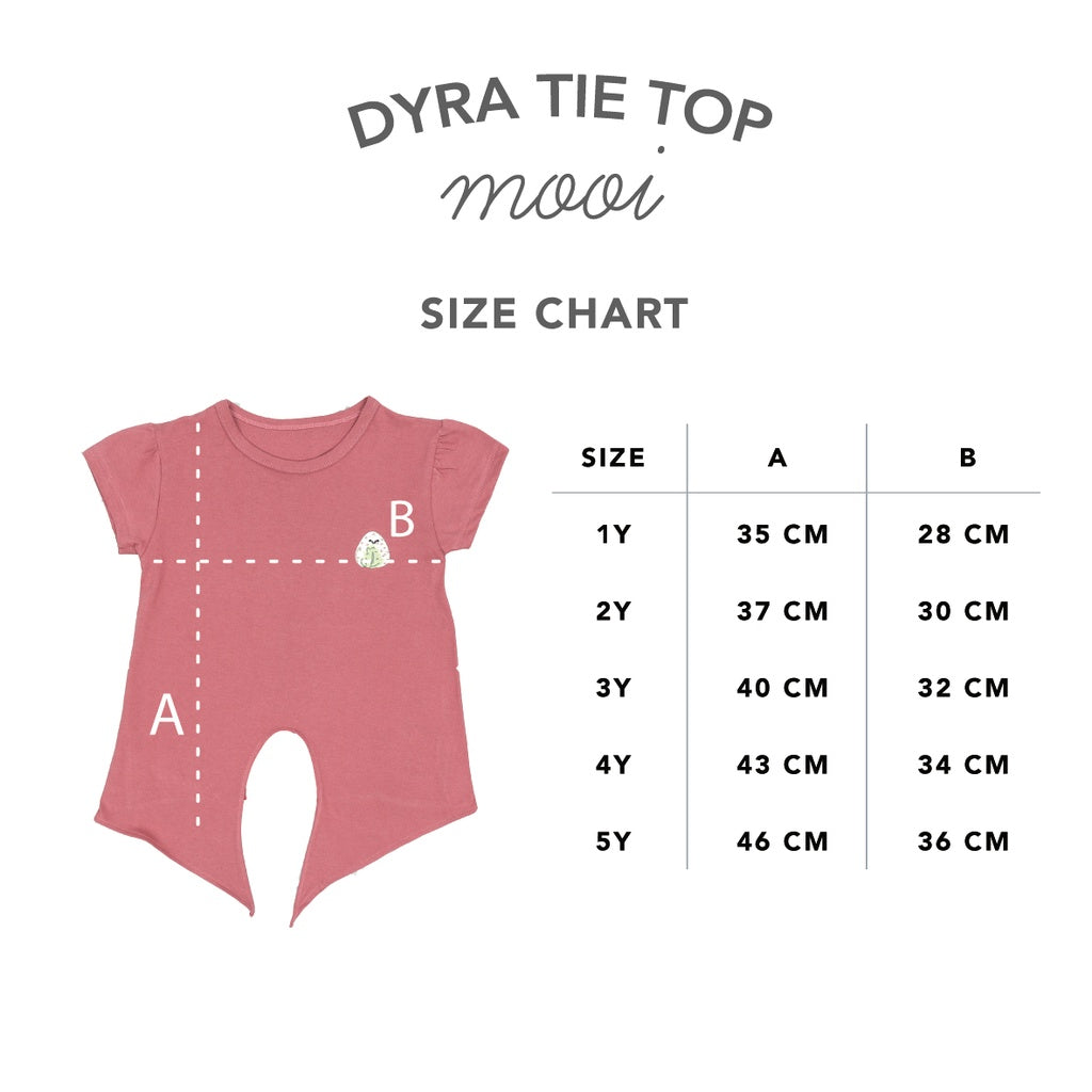 Mooi Kaos Anak Perempuan Dyra Tie Top