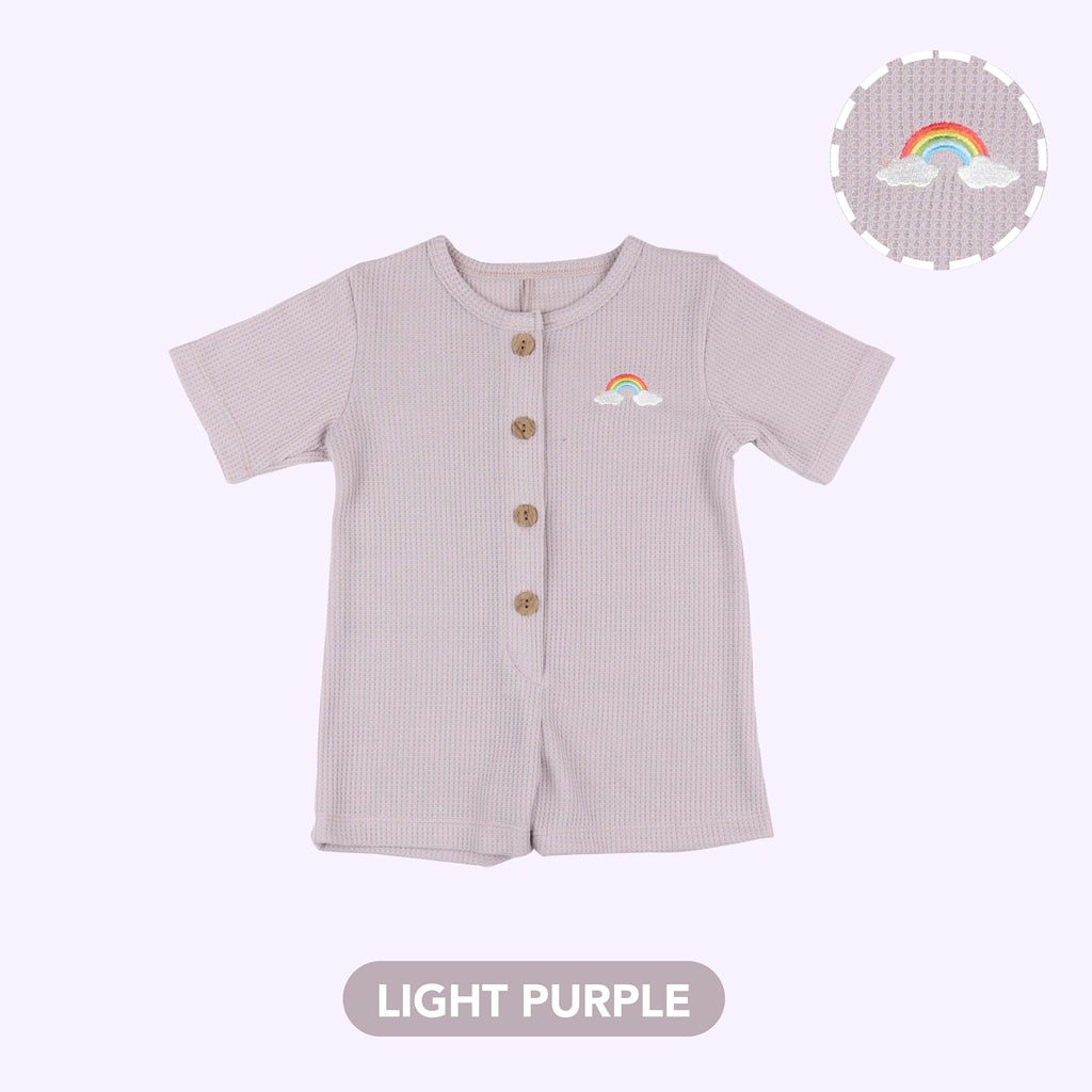 Mooi Waffle Playsuit Jumper Bayi
