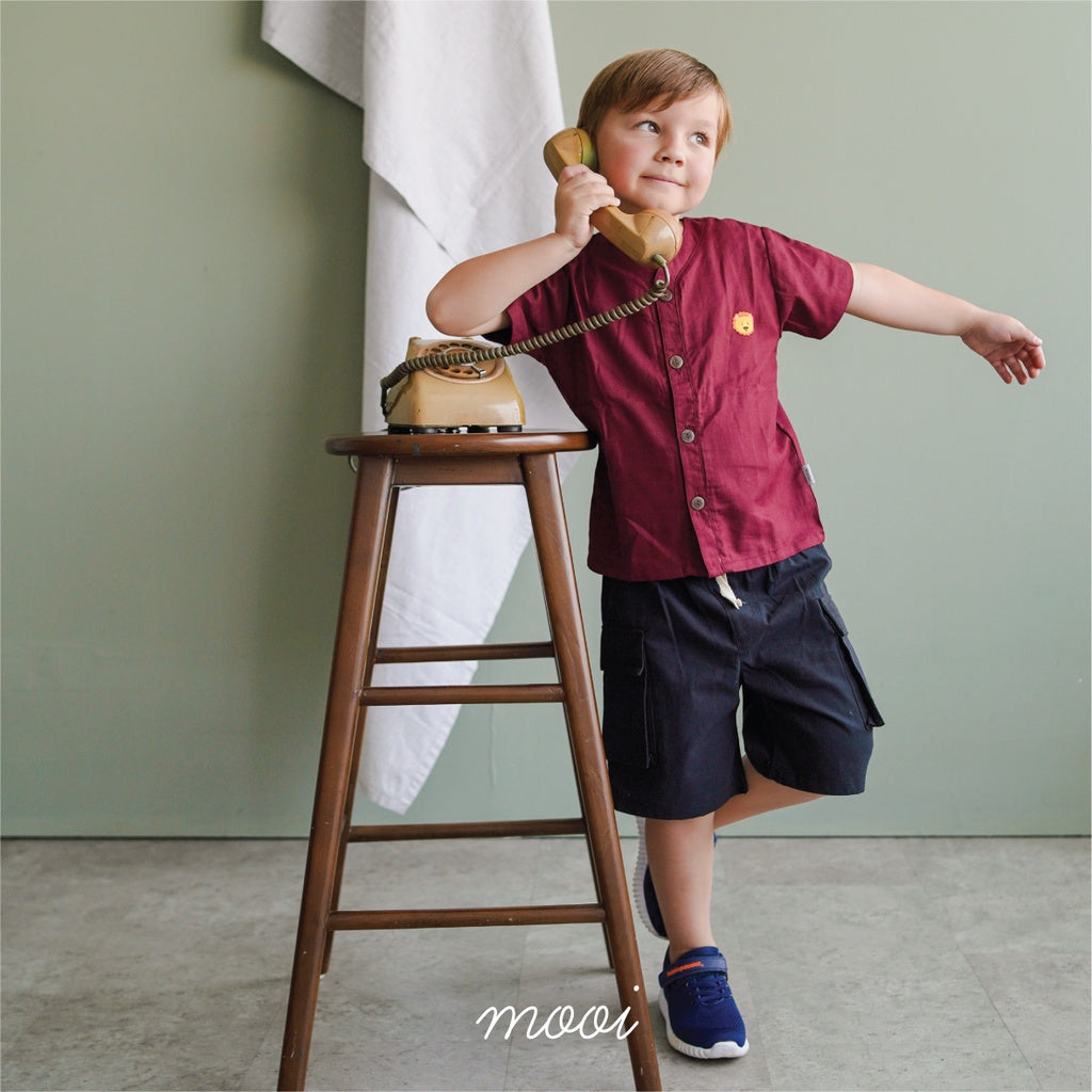 Mooi Celana Pendek Cargo Anak Short Cargo Pants