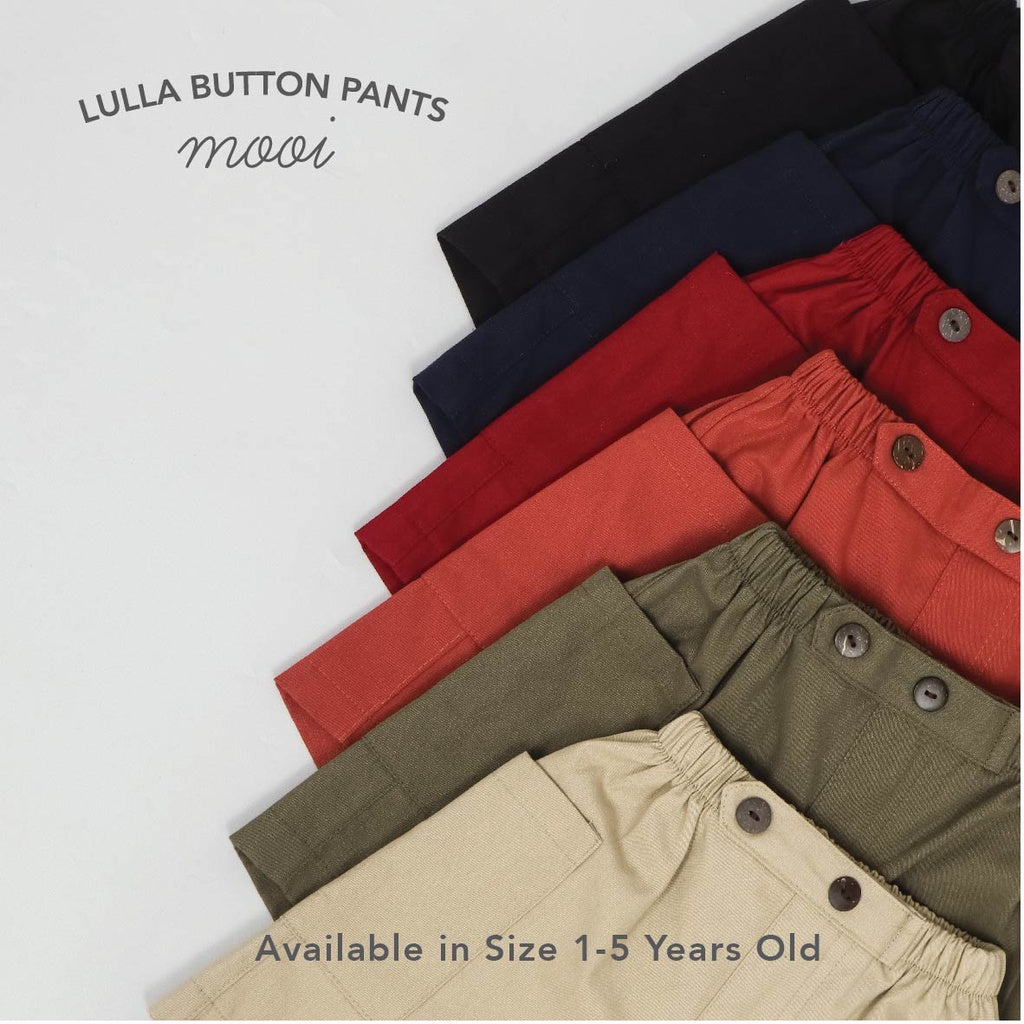 Mooi Celana Pendek Anak Perempuan Lulla Button Pants