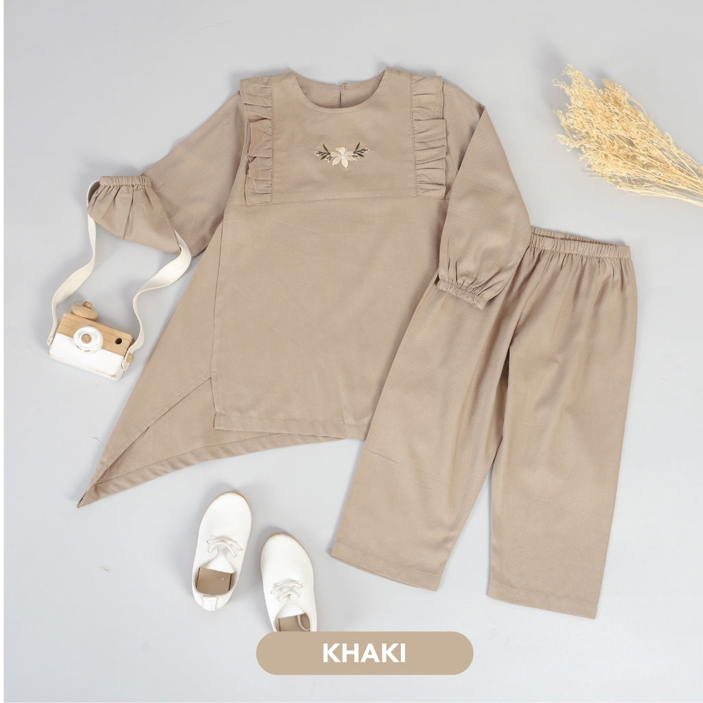 Mooi Setelan Anak Perempuan Shafa Tunik Set