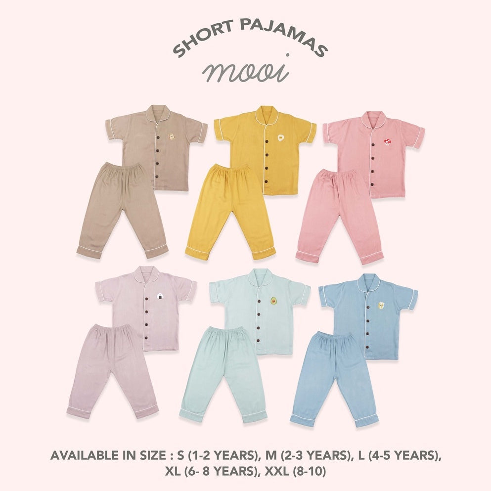 Mooi Piyama Anak Baju Tidur Anak Short Pajamas