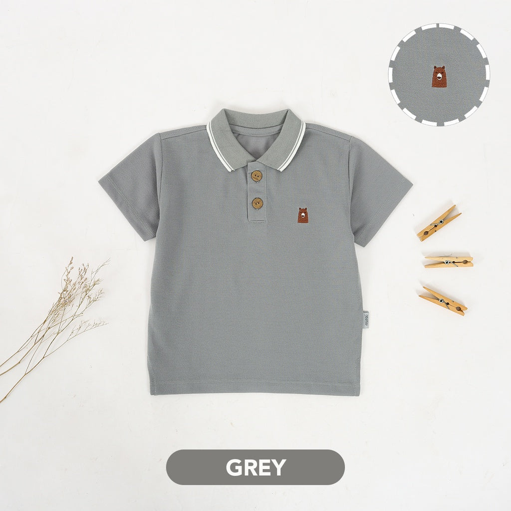 Mooi Kemeja Anak Laki-Laki Polo Shirt