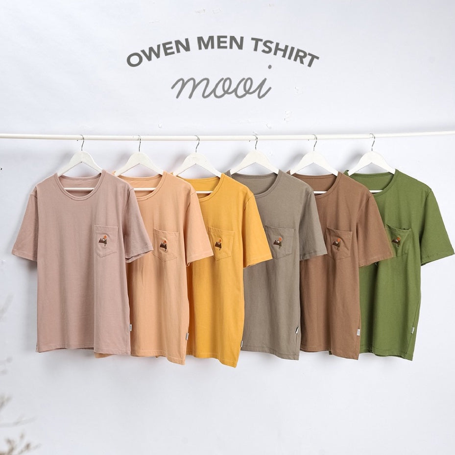 Mooi Atasan Pria Owen Mens Tshirt