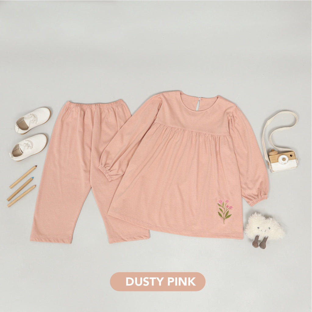 Mooi Setelan Anak Perempuan Zara Tunik Set