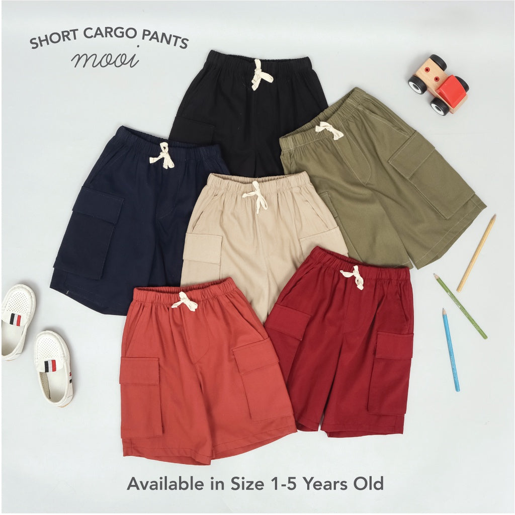 Mooi Celana Pendek Cargo Anak Short Cargo Pants
