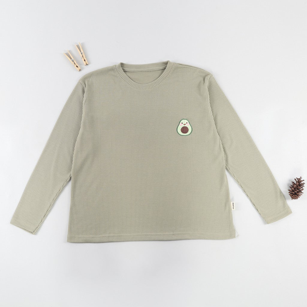 Mooi Sweater Rib Wanita Knit (MOM)