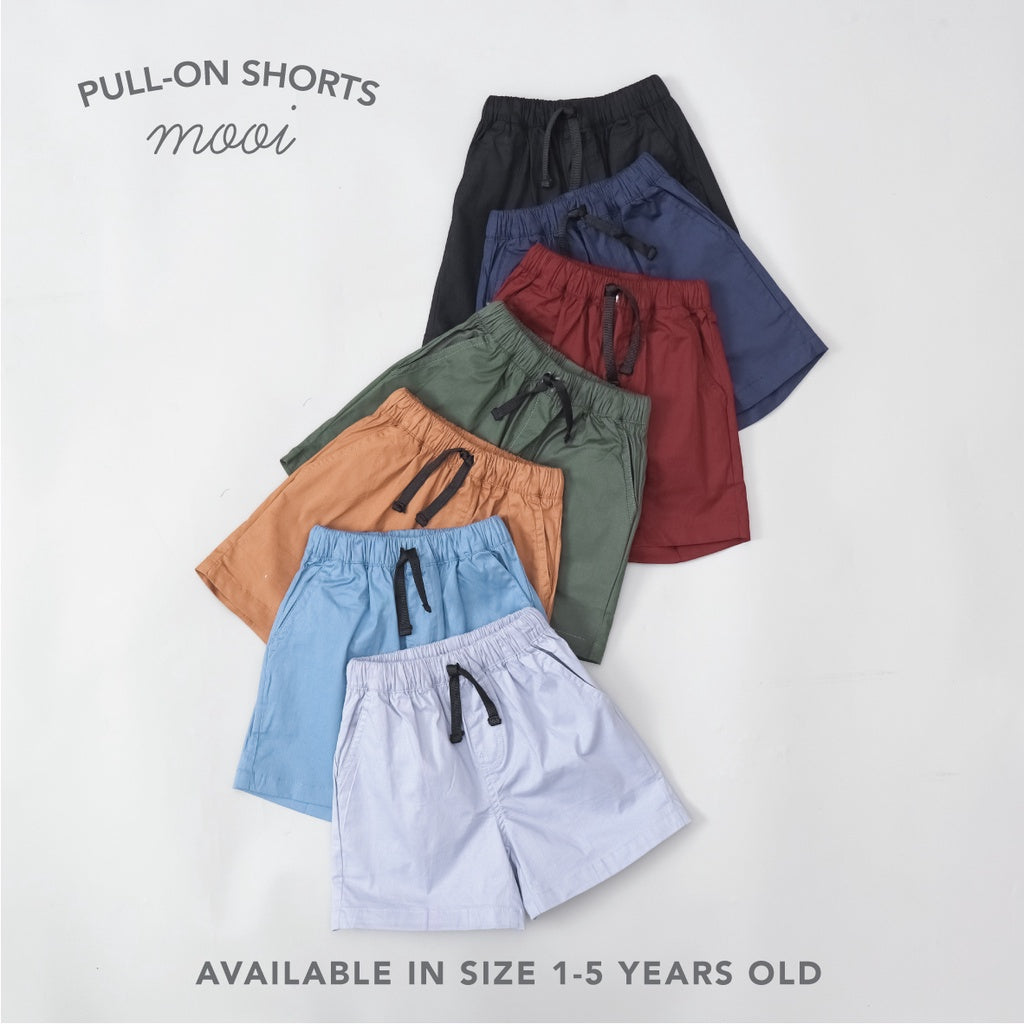 Mooi Celana Pendek Anak Basic Pull On Shorts