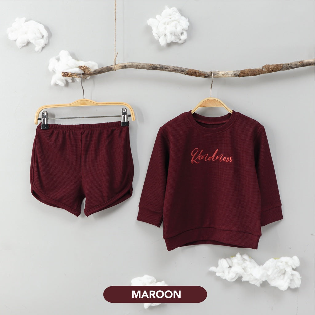 Mooi Kimi Sweater Knit Set Setelan Anak Sweater Anak