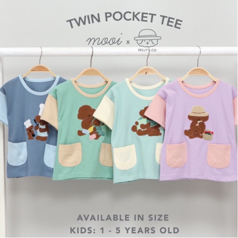 Mooi x Kellysco Twin Pocket Tee (KIDS)
