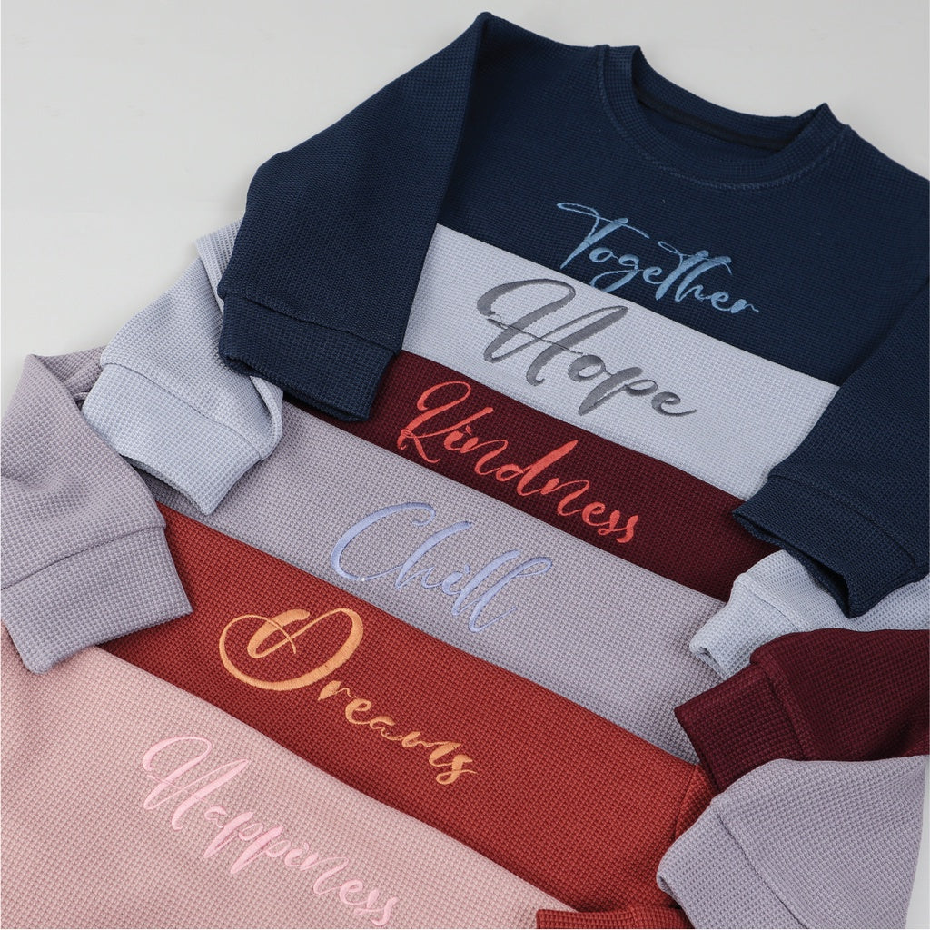 Mooi Kimi Sweater Knit Set Setelan Anak Sweater Anak