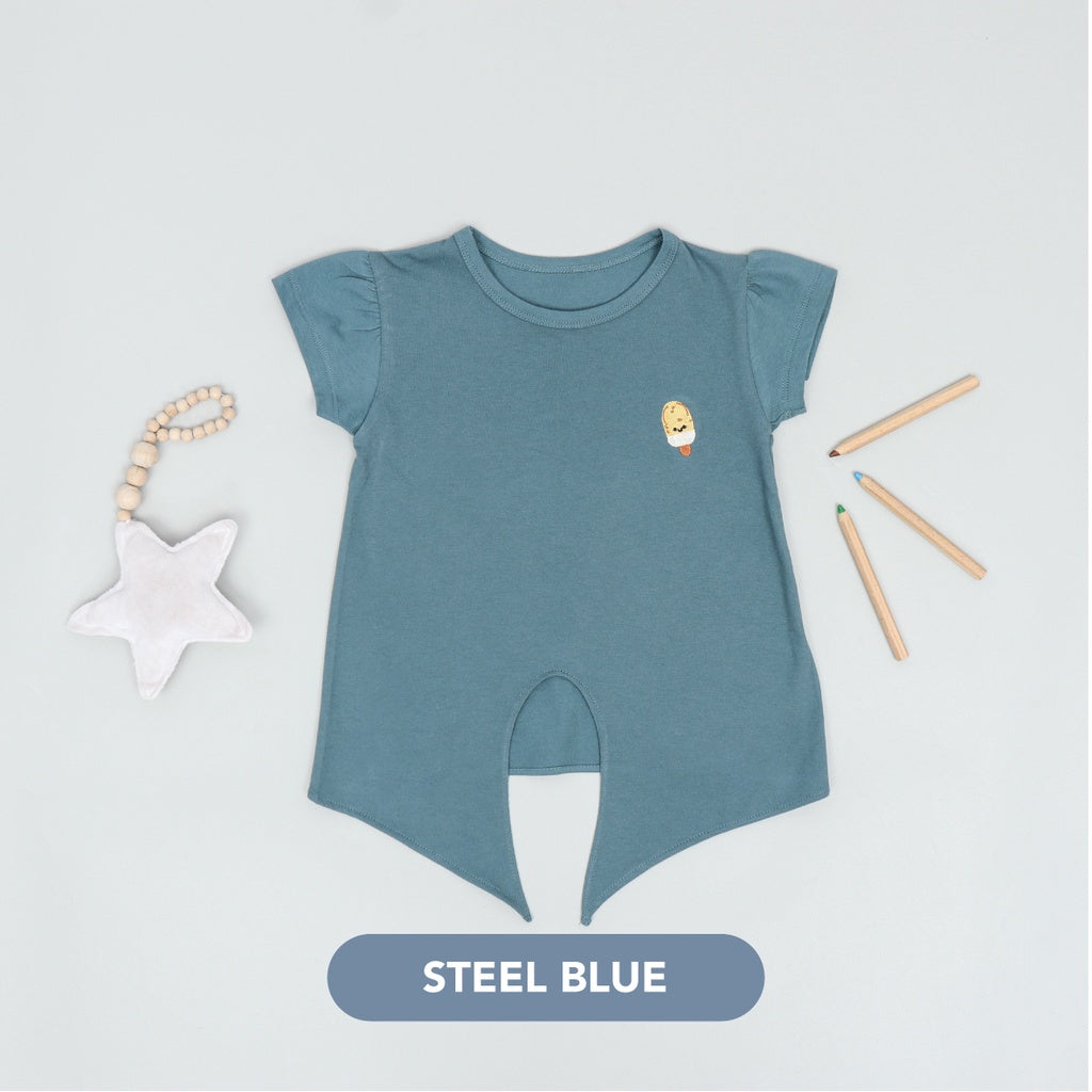 Mooi Kaos Anak Perempuan Dyra Tie Top