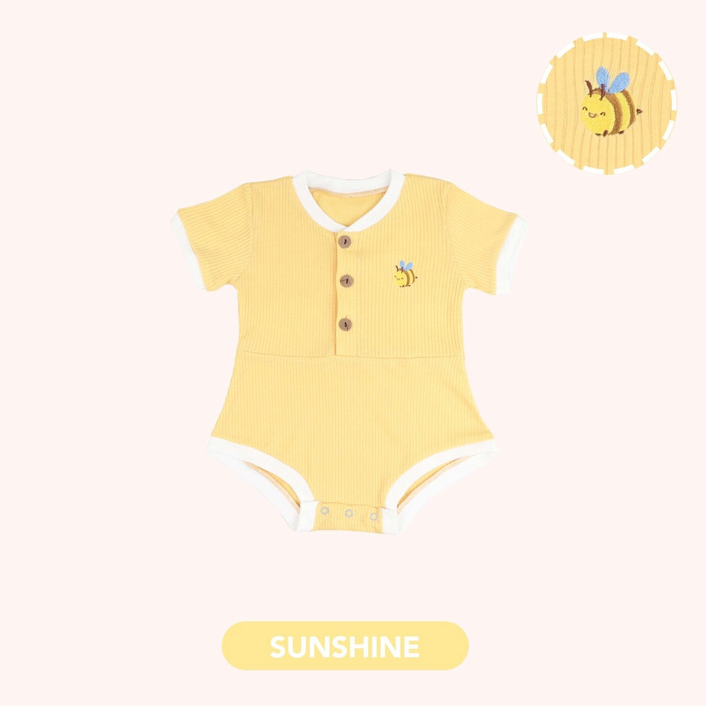 Mooi Jumper Bayi Lilo Rib Romper Baby
