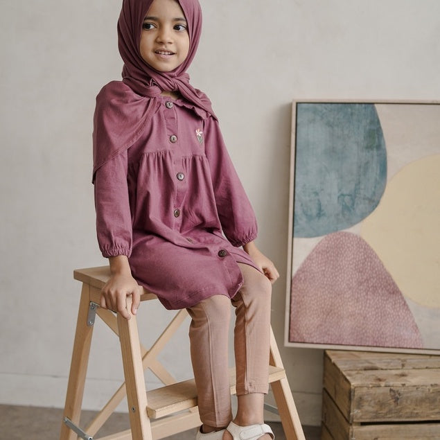 Mooi Legging Anak Polos Kids Legging (3-5 YEARS)