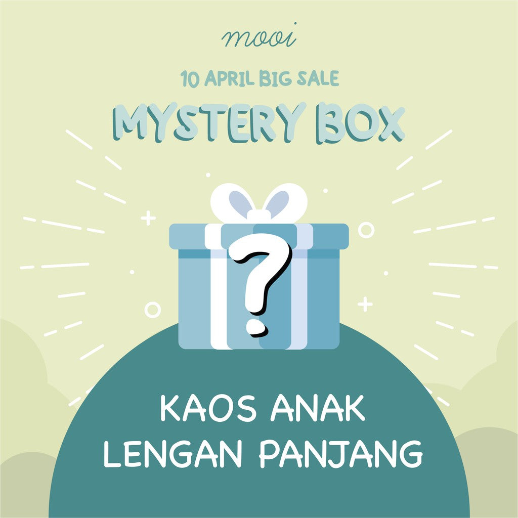 Mooi Mystery Box Kaos Anak Lengan Panjang