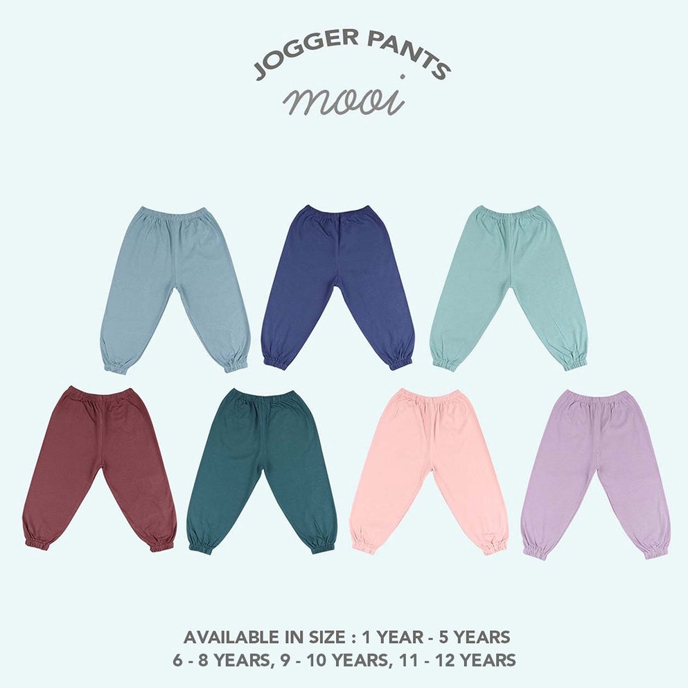 Mooi Celana Jogger Pants Anak - Size (8-12 Years)