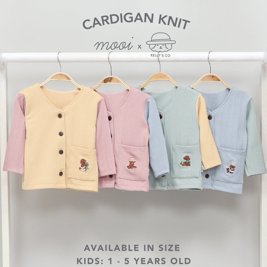 Mooi x Kellysco Cardigan Anak Unisex (KIDS)