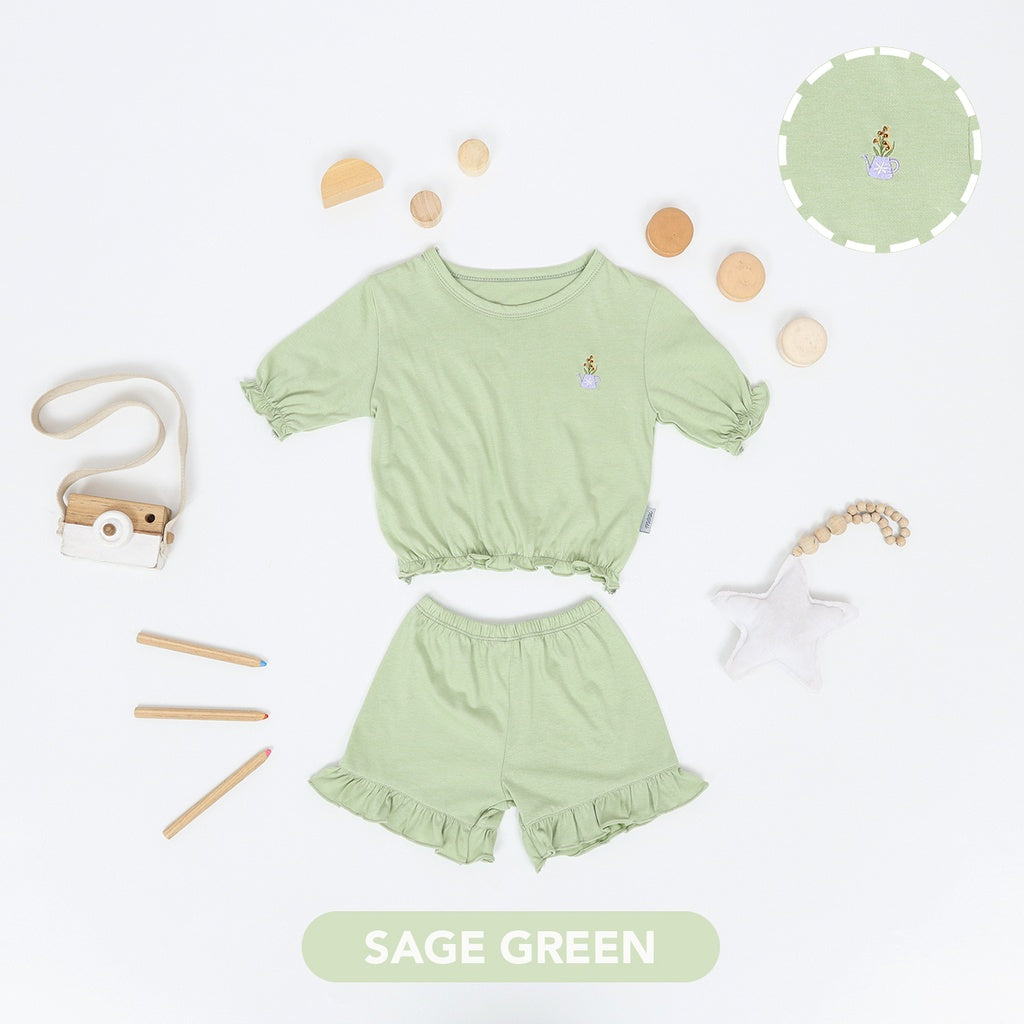 Mooi Setelan Anak Perempuan Yoora Set