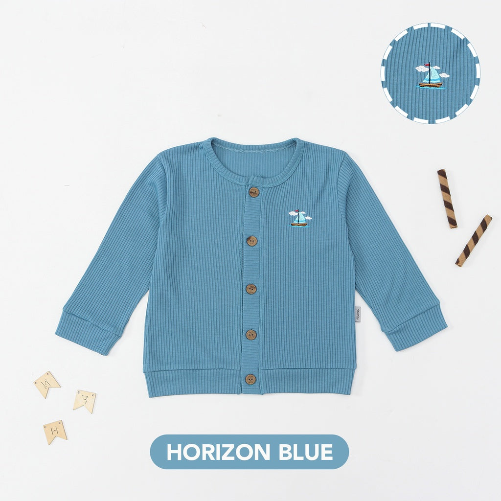 Mooi Cardigan Anak Cardigan Rib