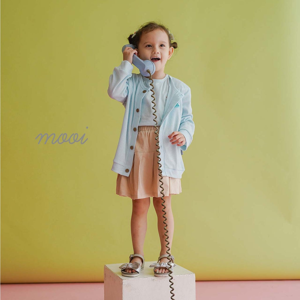 Mooi Cardigan Anak Cardigan Rib