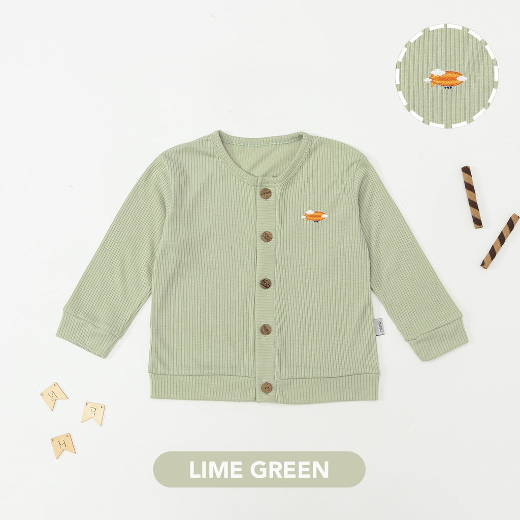 Mooi Cardigan Anak Cardigan Rib