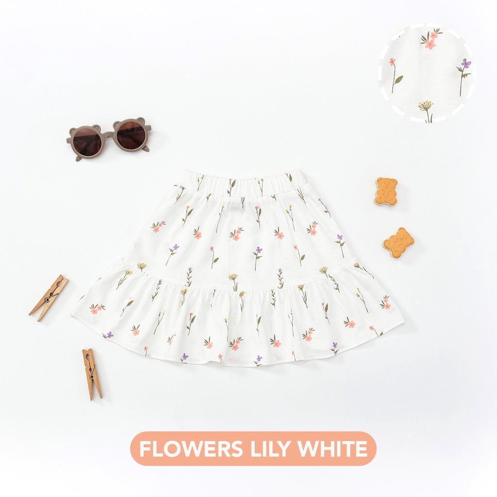 Mooi Rok Anak Perempuan Deli Skirt