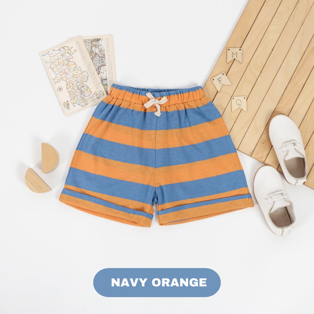 Mooi Celana Pendek Anak Joy Striped Short Pants