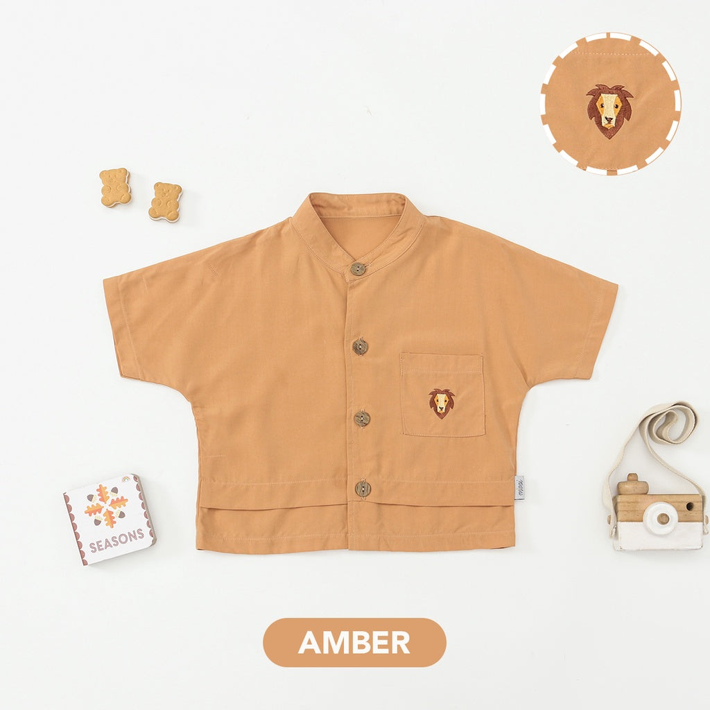 Mooi Kemeja Anak Laki-Laki Barra Shirt