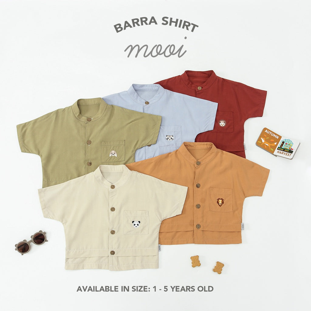 Mooi Kemeja Anak Laki-Laki Barra Shirt
