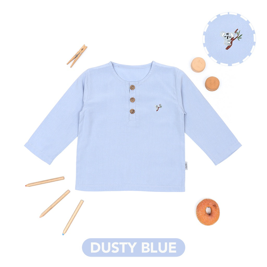 Mooi Kemeja Anak Laki-Laki Dareen Shirt
