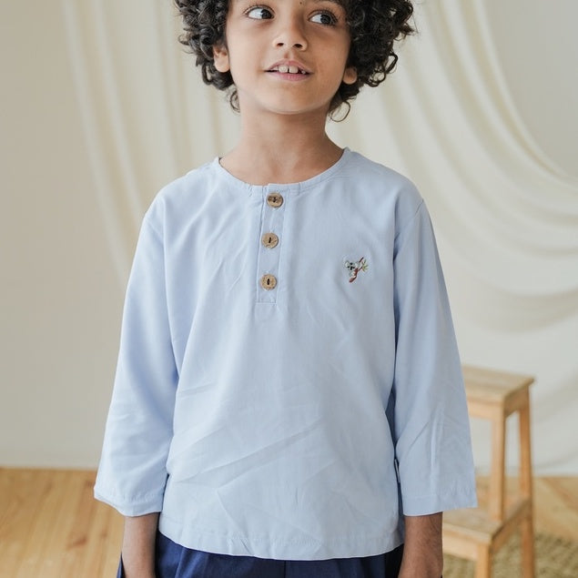 Mooi Kemeja Anak Laki-Laki Dareen Shirt