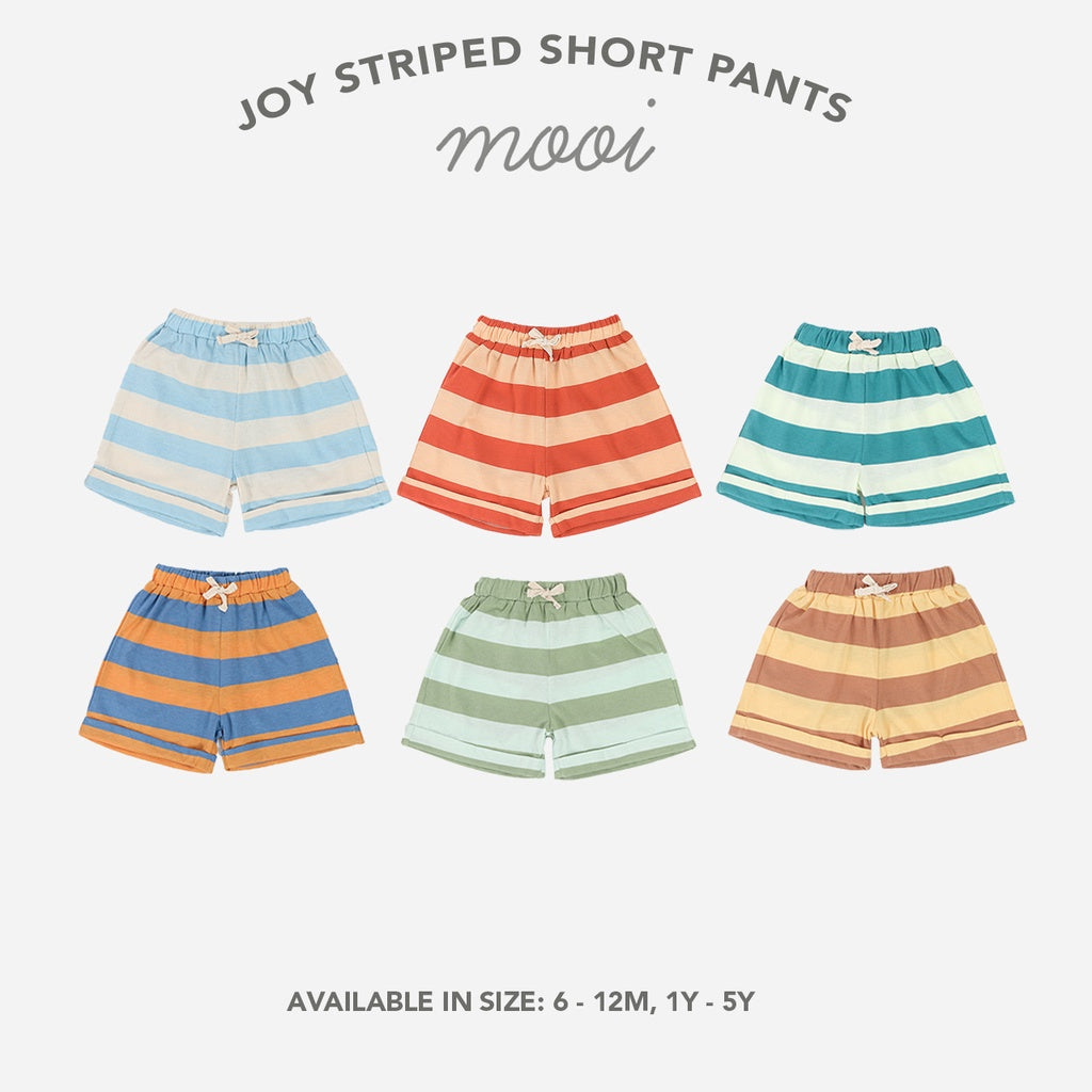 Mooi Celana Pendek Anak Joy Striped Short Pants