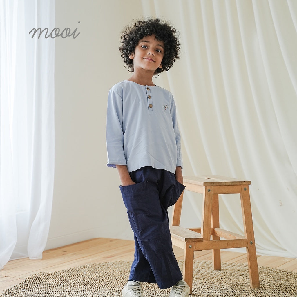 Mooi Kemeja Anak Laki-Laki Dareen Shirt